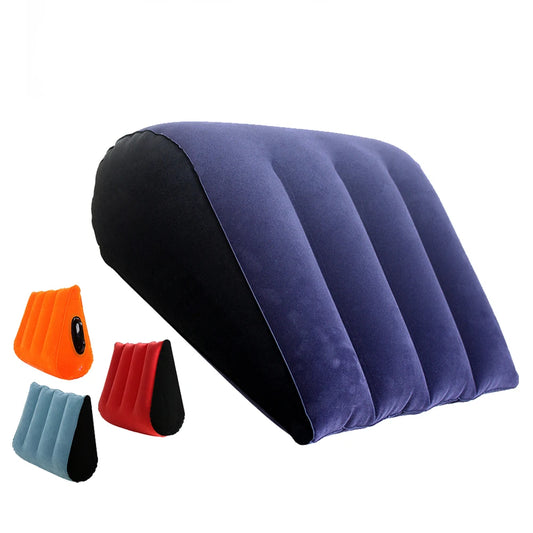 Inflatable Wedge Pillow Love Intercourse Cushion 18 Adult Sexuality Position Couple Body Support Cushion Air Triangular Pillow